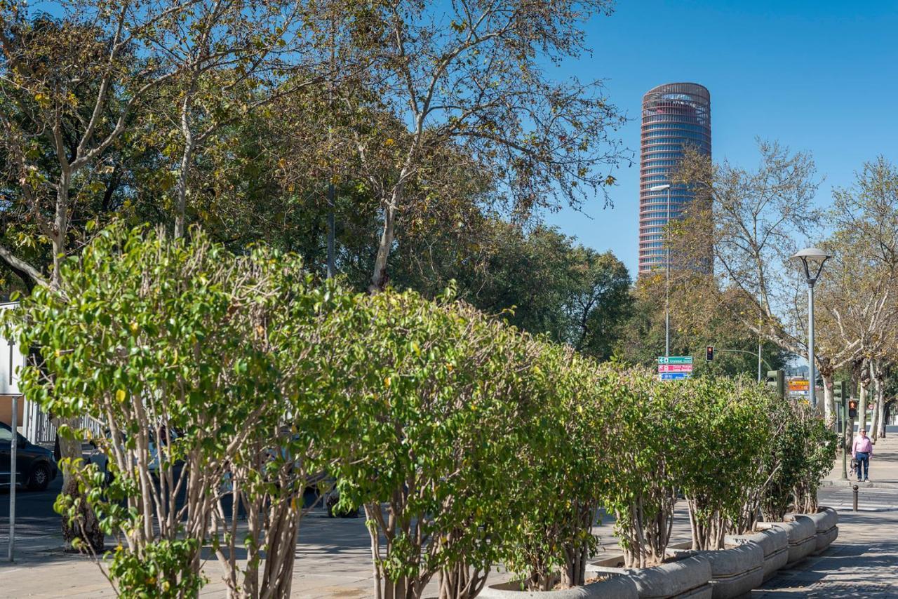 Apartamentos Alfaqueque A Sevilla Bagian luar foto